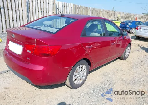 2010 Kia Forte Ex from USA, damaged, VIN KNAFU4A20A5837354